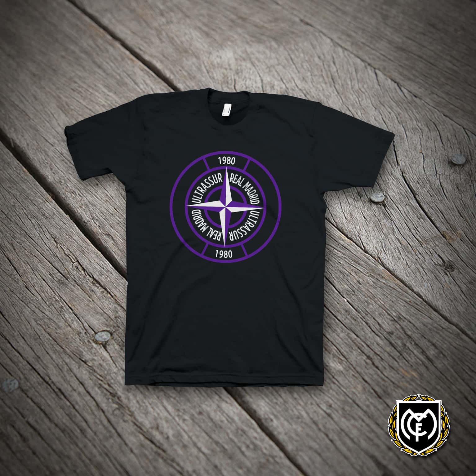 Camiseta negra Stone