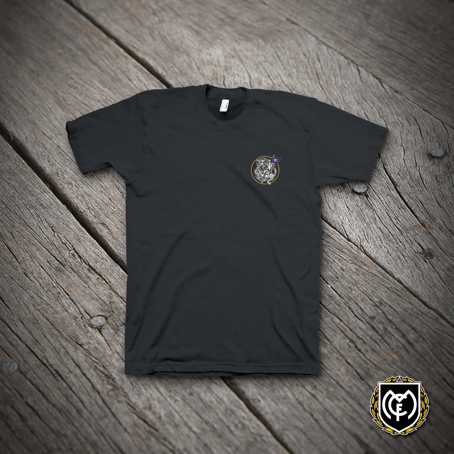 Camiseta gris Caballero
