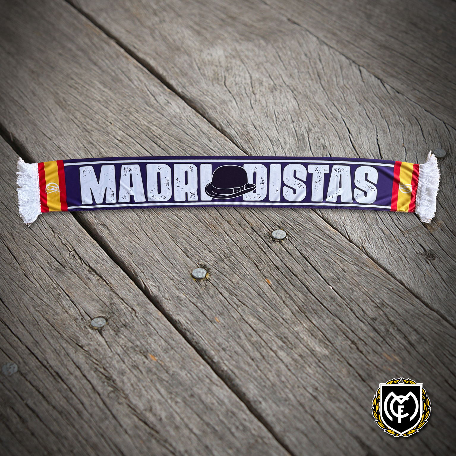 Bufanda Raso Madridistas