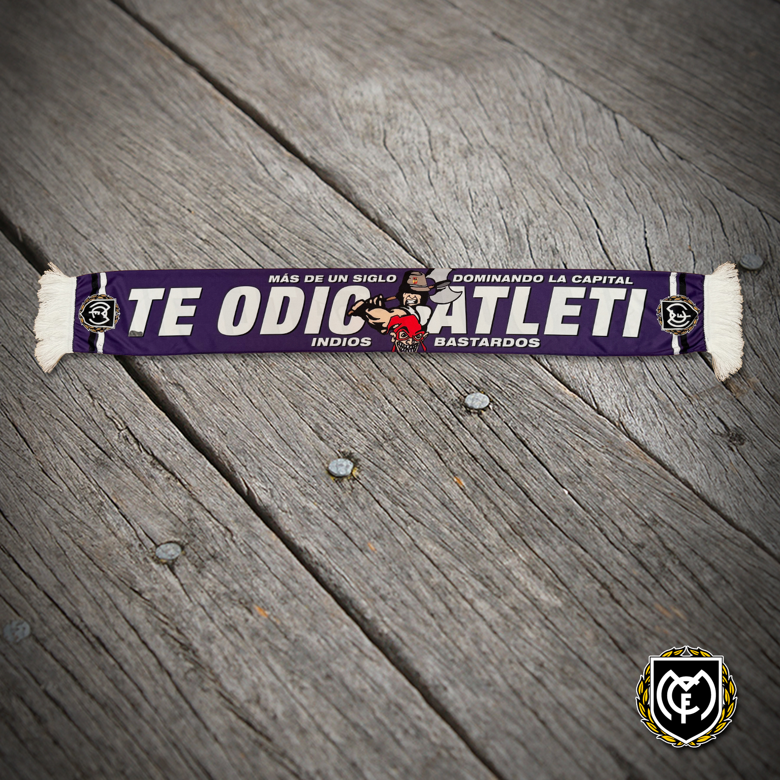 Bufanda Raso Te Odio Atléti