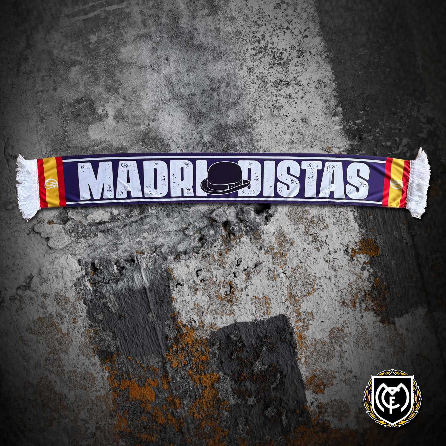 Bufanda Raso Madridistas